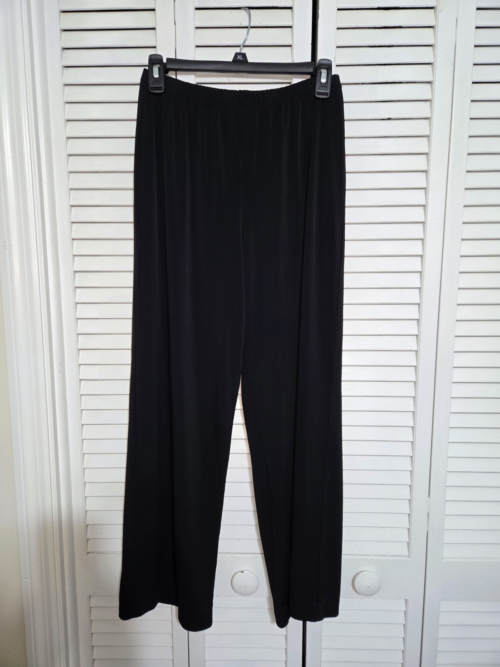 Notations Women's M Black Wide-Leg Pull-On Pants